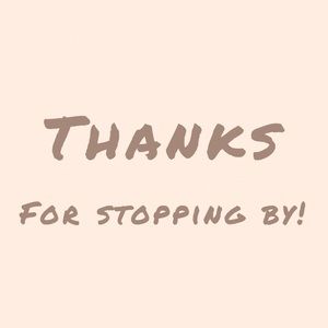 Thanks for checking out my closet!